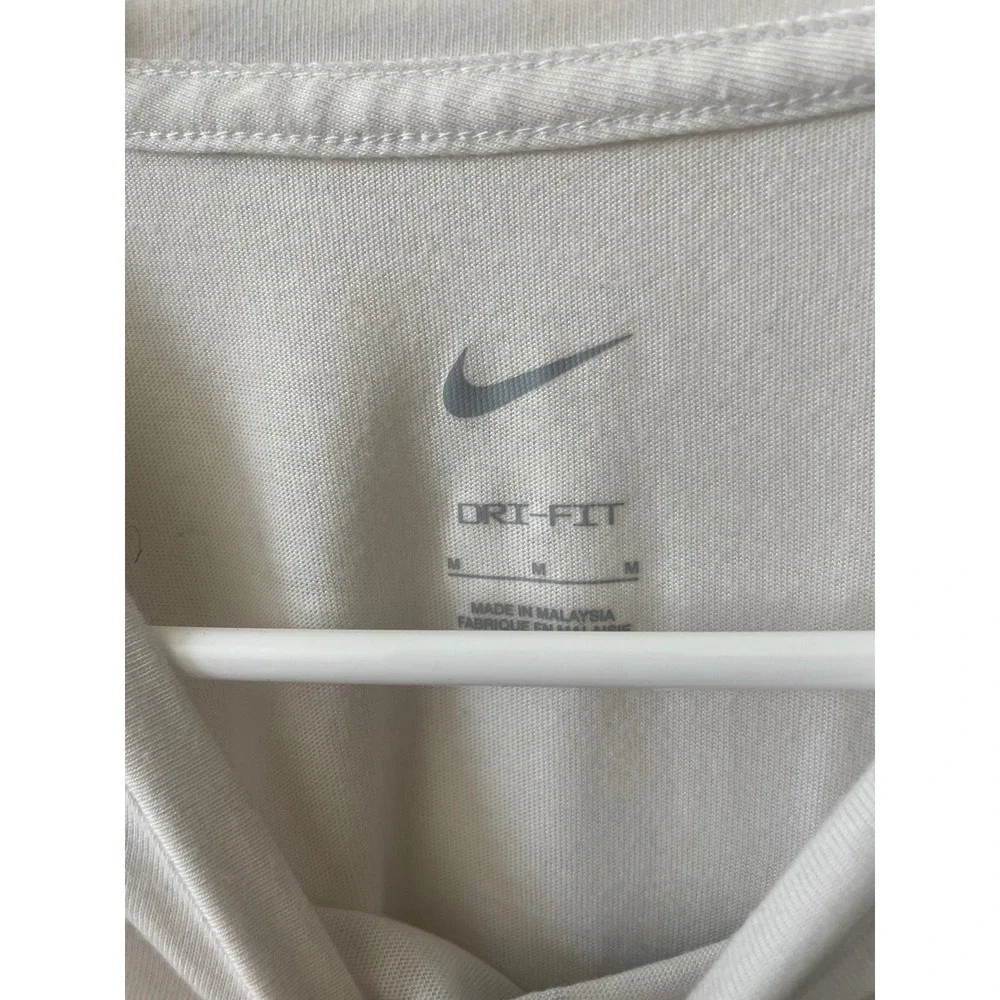 Nike Penn State PSU Nittany Lions Dri-FIT Long Sleeve Shirt White Mens Medium